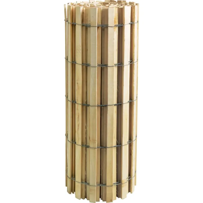 Wooden Snow & Sand Control Fence (Natural) 4 x 50 ft