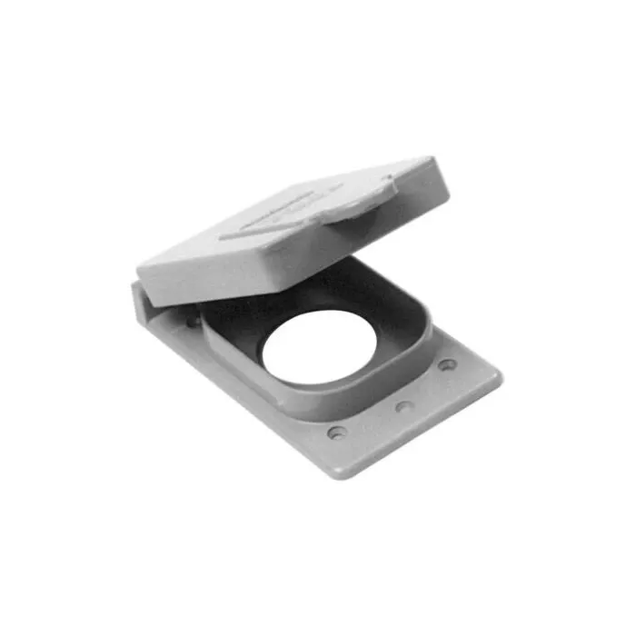 Kraloy® PVC Weatherproof Single Receptacle Cover