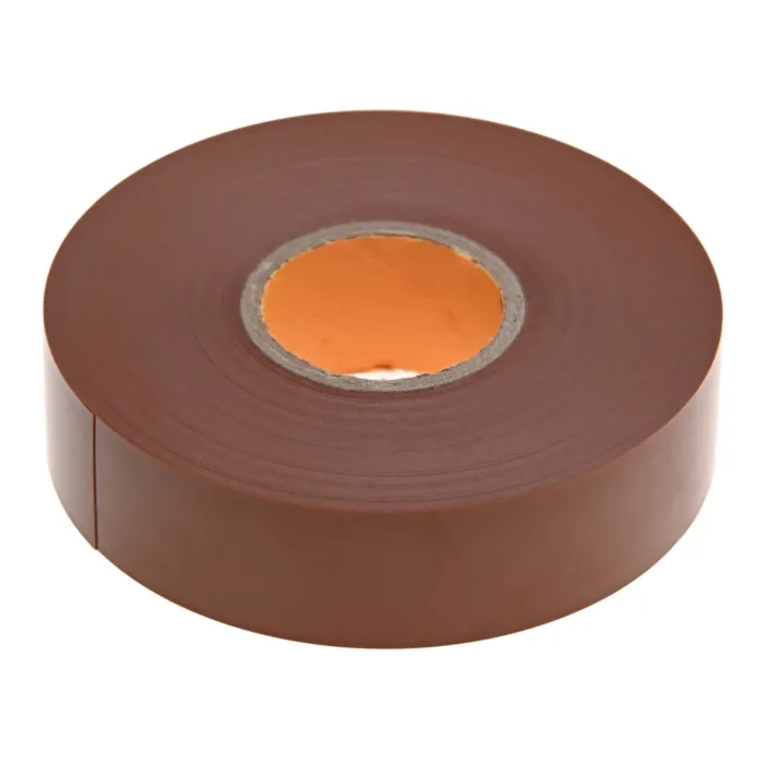 WarriorWrap Professional Plus Brown Vinyl Electrical Tape, 7mil, 66ft Long