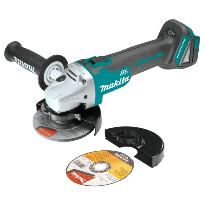 Makita 18V LXT® Lithium-Ion Brushless Cordless 4-1/2” / 5 in Cut-Off/Angle Grinder, Tool Only