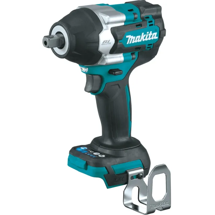 Makita 18V LXT® Lithium‑Ion Brushless Cordless 4‑Speed Mid‑Torque 1/2" Sq. Drive Impact Wrench w/ Detent Anvil (Bare Tool)