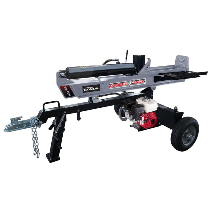 Lumber Jack 28-Ton Log Splitter, HONDA GX200 Engine