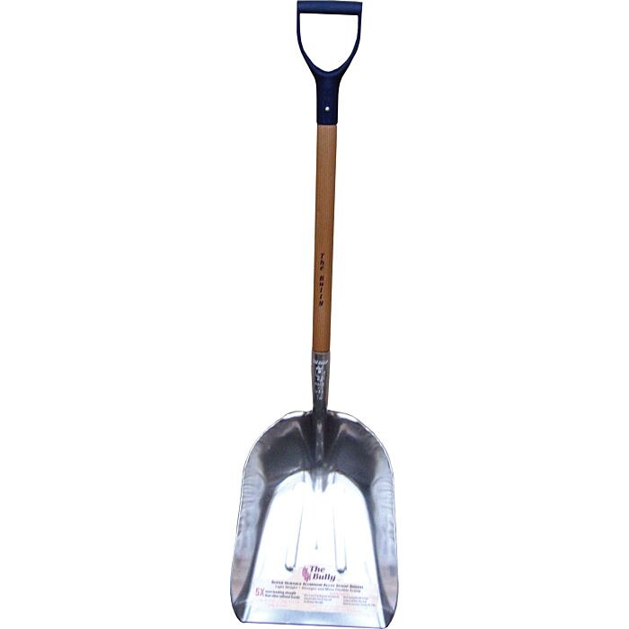 Bullgater Aluminum with SS Wear Strip Bully Scoop Shovel