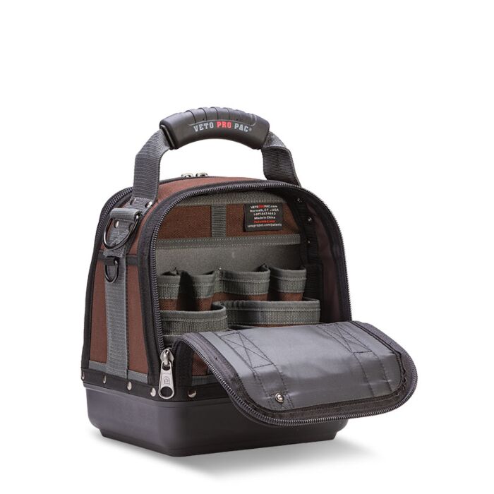 20 Zipper Webbed Closed Top Compact Tool Bag