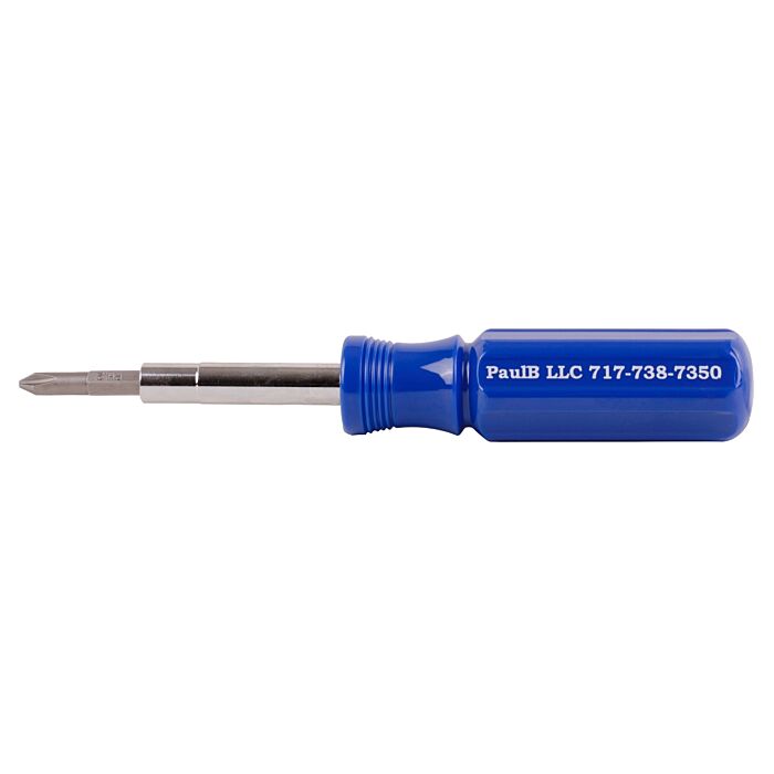 Lutz Gorilla Glue Imprinted Chrome Vanadium Steel Blue 6-in