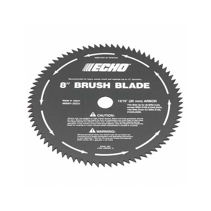 8 in 20 mm 80 Brush Cutter Blade