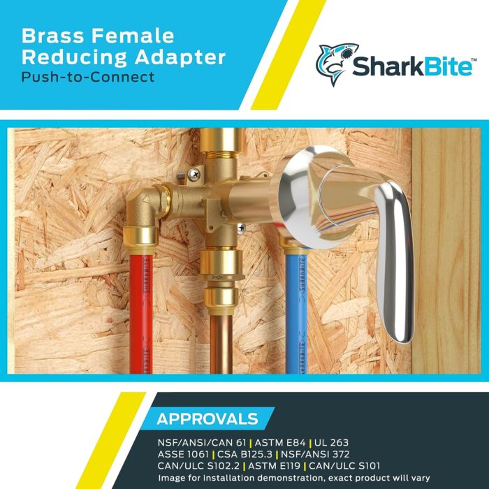 SharkBite™ 3/4 PF x 1/2 in PEX 200 psi Pipe Adapter