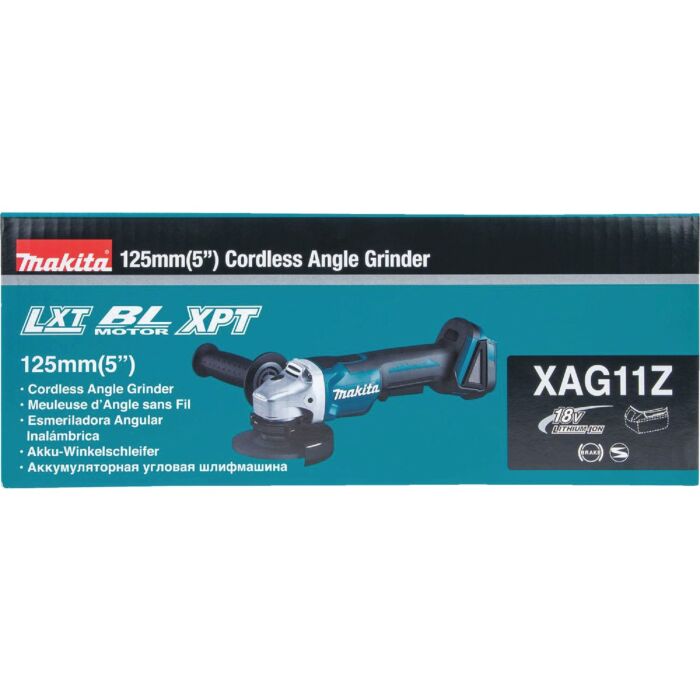Makita 18V LXT 4 1/2 / 5in Cut Off/Angle Grinder Bare Tool XAG04Z - Acme  Tools
