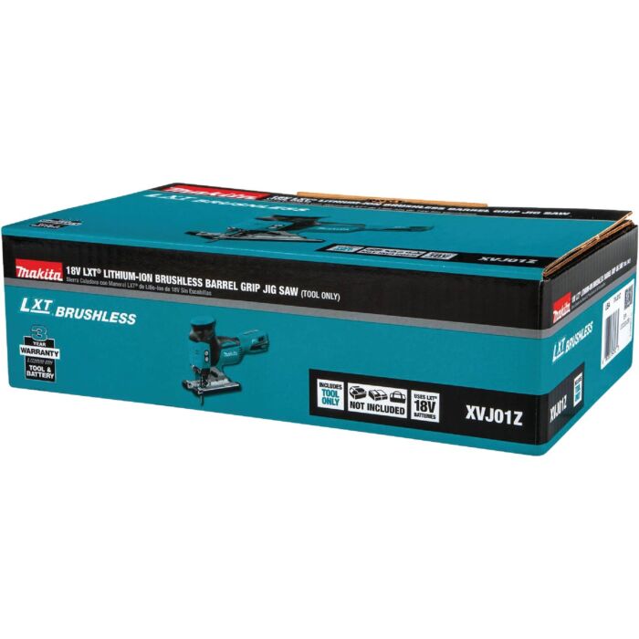 Makita 18V LXT Lithium Ion Brushless Cordless Barrel Grip Jig Saw