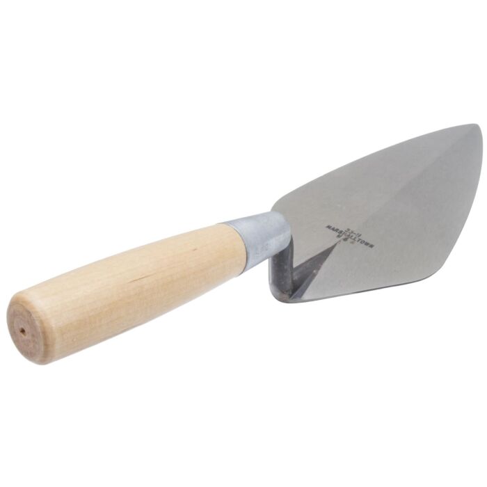 11” Narrow London store Brick Trowel with Leather Handle