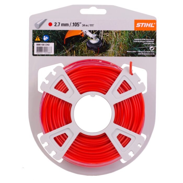 STIHL Premium Round Trimmer Line (Orange) .105 in. x 104 ft
