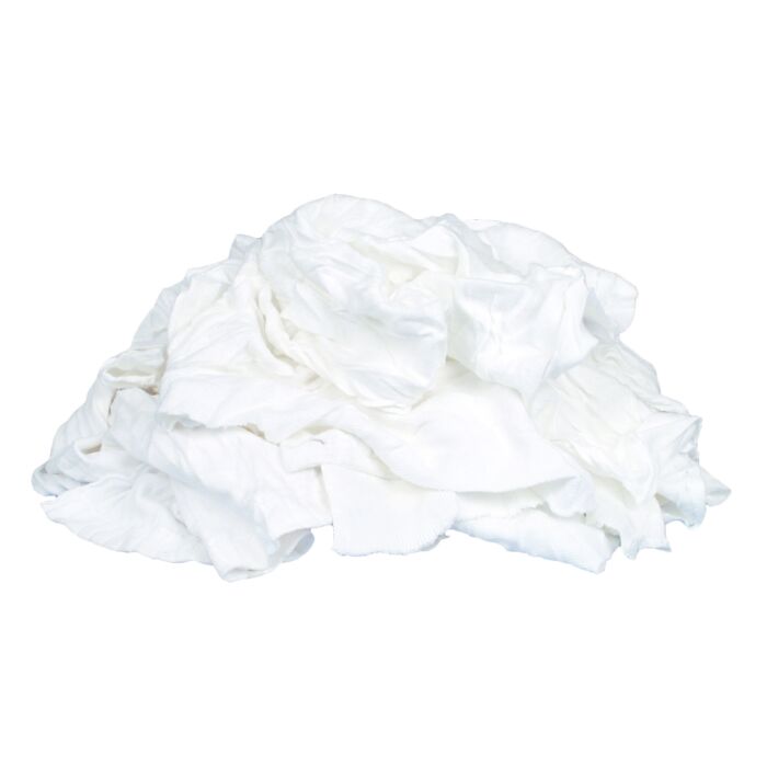 Buffalo Industries Recycled White Cloth Rags