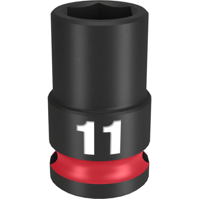 Milwaukee SHOCKWAVE™ Impact Duty 3/8" Drive 11MM Standard 6 Point Socket