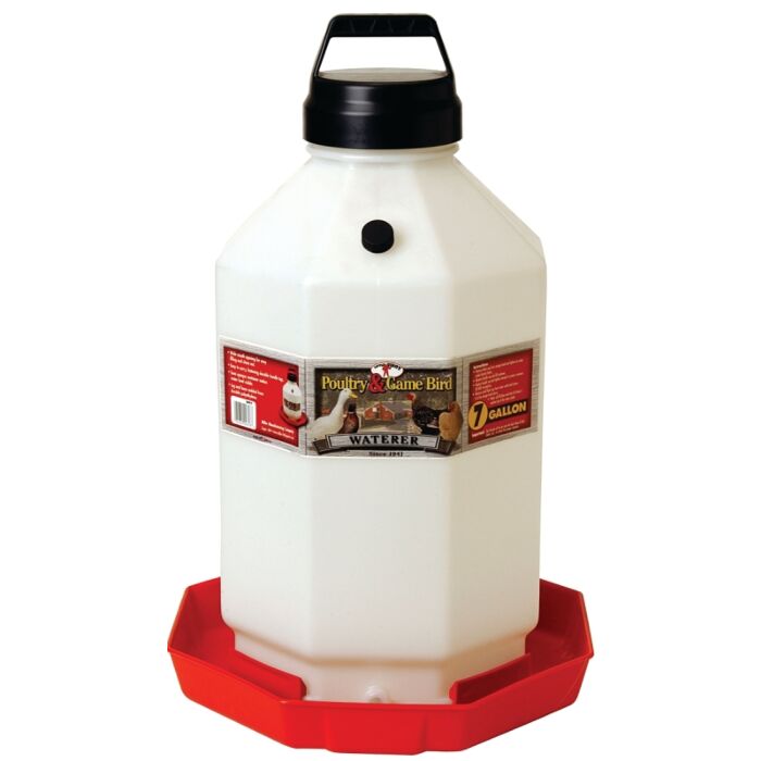 Little Giant Products Little Giant PPF7 Poultry Waterer, 7 gal Capacity, Plastic