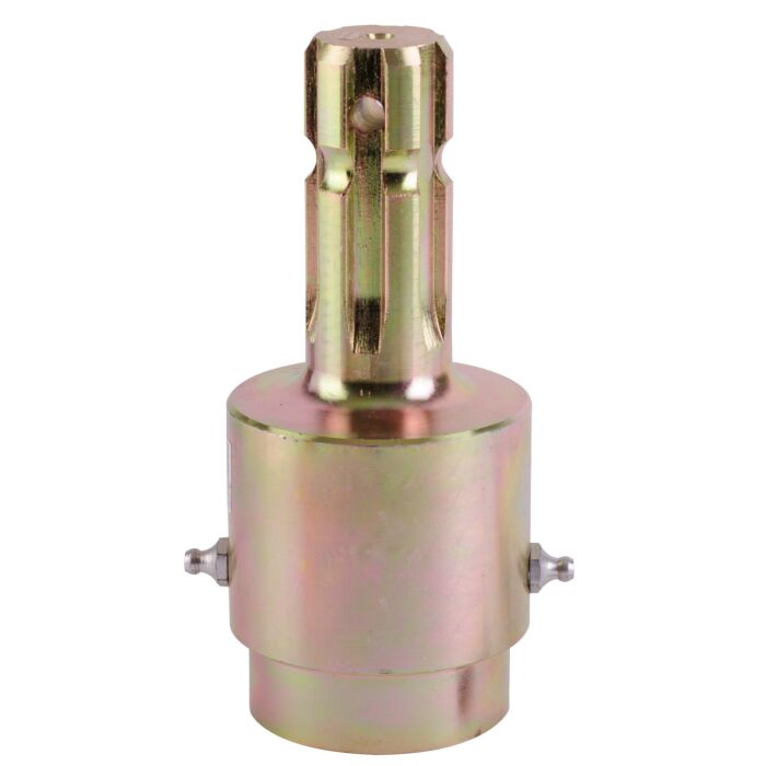 Double HH PTO OverRun Coupler 1-1/8 in-1-3/8