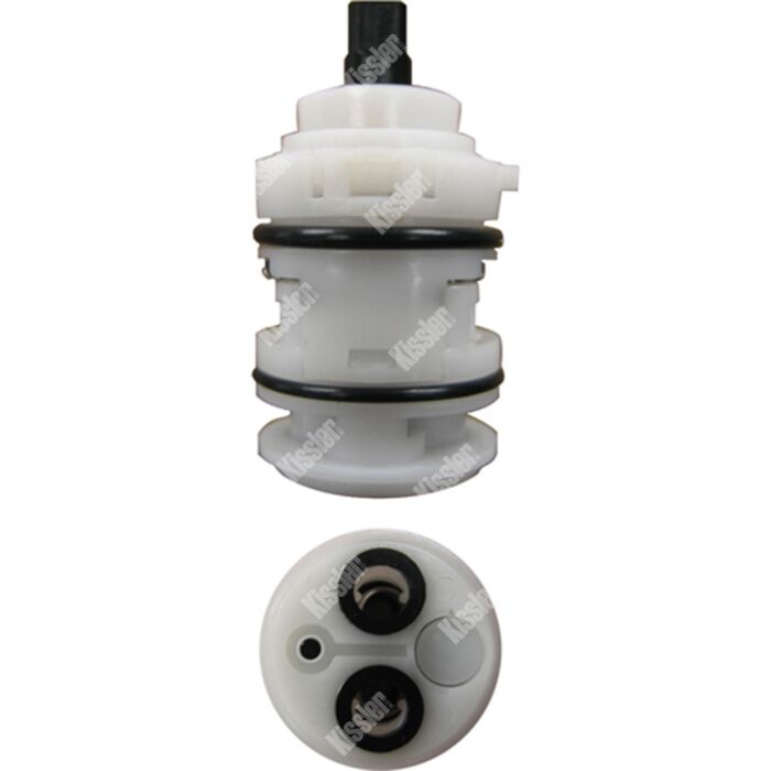Kissler Sterling Faucets 2-7/16 in Blk/White Single Lever Diverter Cartridge