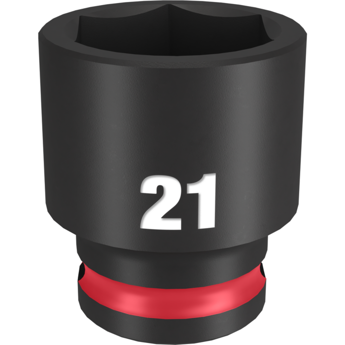 Milwaukee SHOCKWAVE™ Impact Duty 3/8" Drive 21MM Standard 6 Point Socket