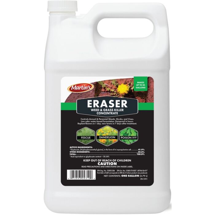 Martin's Eraser Weed and Grass Killer Concentrate 1 gal
