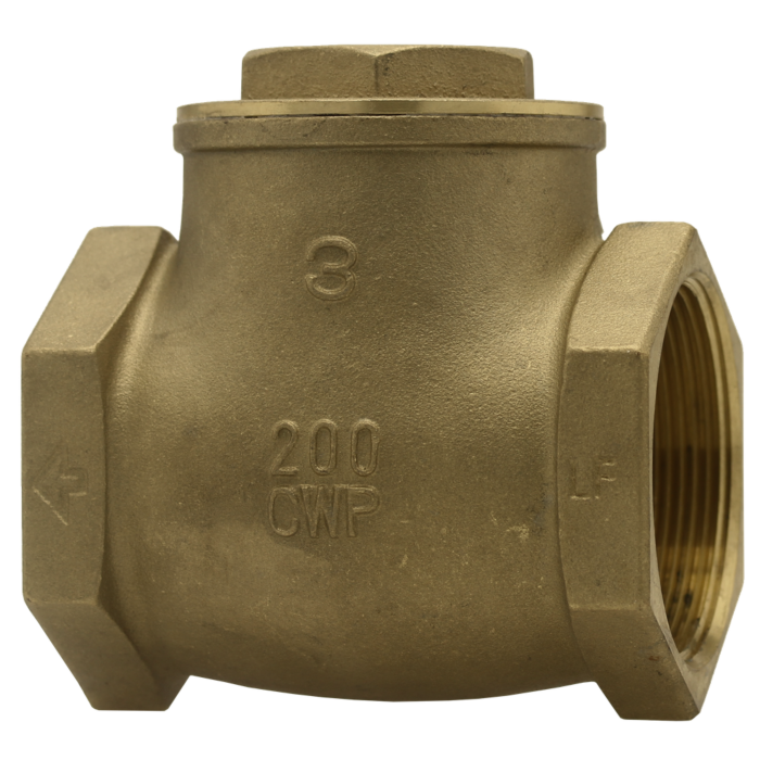 NO LEAD 3"FPT SWING CHECK