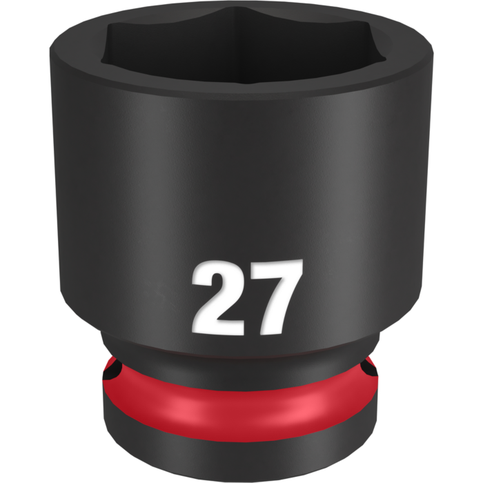 Milwaukee SHOCKWAVE™ Impact Duty 1/2" Drive 27MM Standard 6 Point Socket