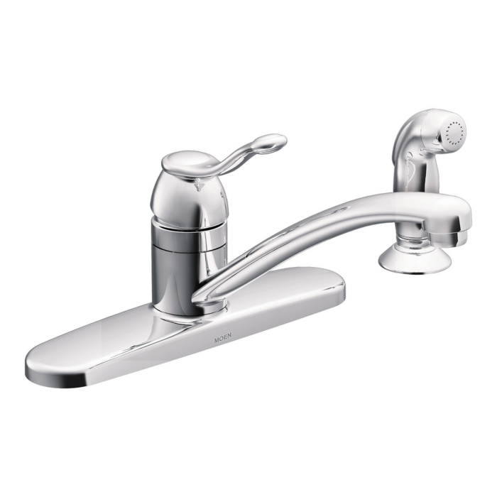 Moen Adler Chrome One-Handle Kitchen Faucet