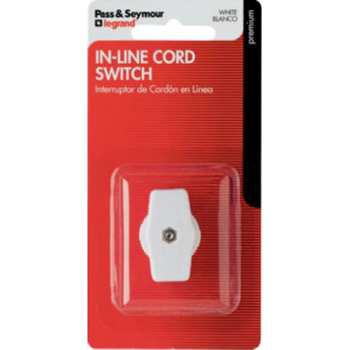 Pass & Seymour CORD SWITCH WH
