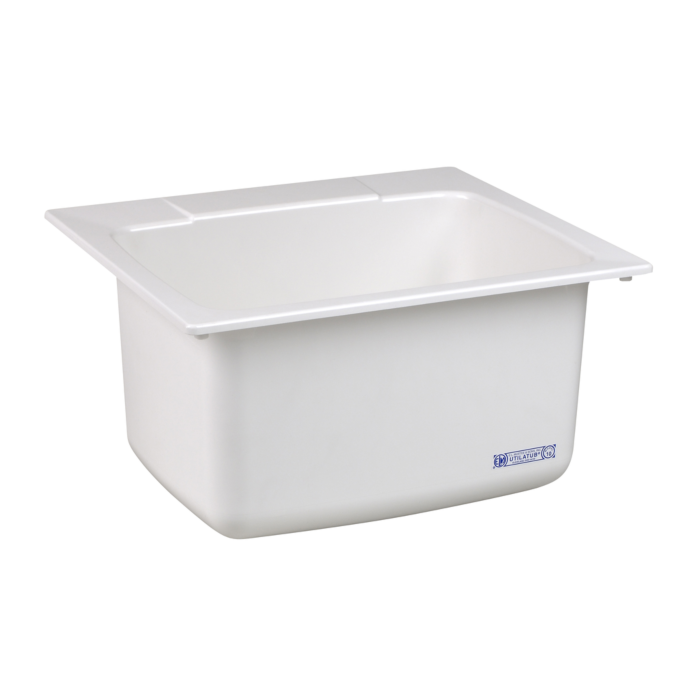 Mustee UTILITY SINK 22X25 WHITE