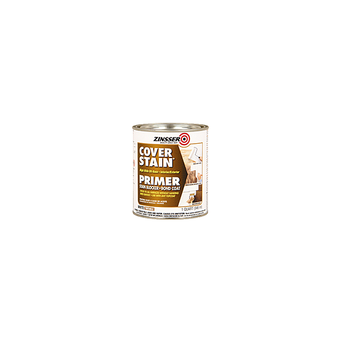 Zinsser High Hide Cover-Stain® Primer - 1 Qt - White