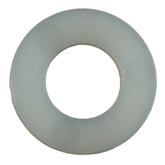 Nyln Flat Washer, 1/4