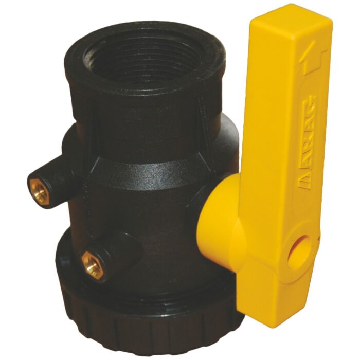 Hypro 9951-3050N, BALL VALVE PP 1/2 NPT
