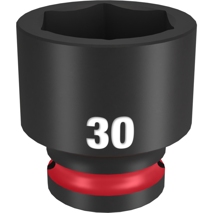 Milwaukee SHOCKWAVE™ Impact Duty 1/2" Drive 30MM Standard 6 Point Socket