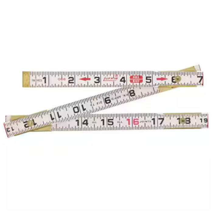 Lufkin Wooden Ruler - 6 ft