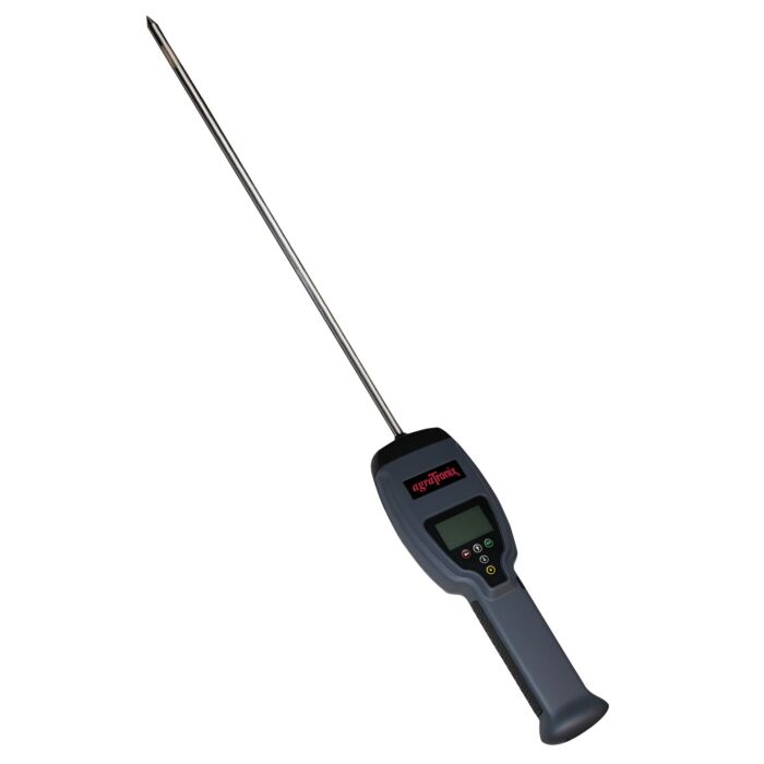 AgraTronix -10 to 80 deg C Temperature Rating LCD screen Alkaline Moisture Tester