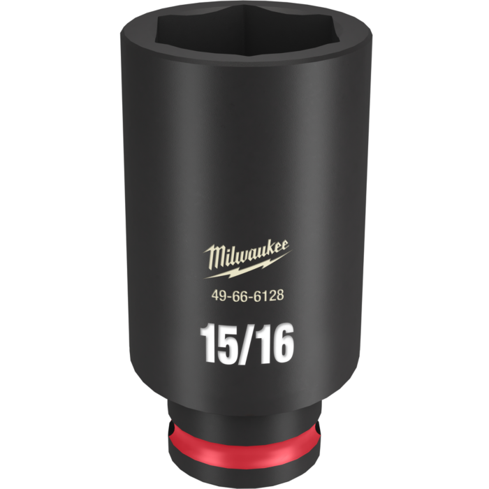 Milwaukee SHOCKWAVE™ Impact Duty 3/8" Drive 15/16" Deep 6 Point Socket
