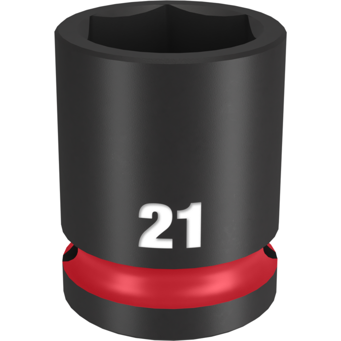 Milwaukee SHOCKWAVE™ Impact Duty 1/2" Drive 21MM Standard 6 Point Socket