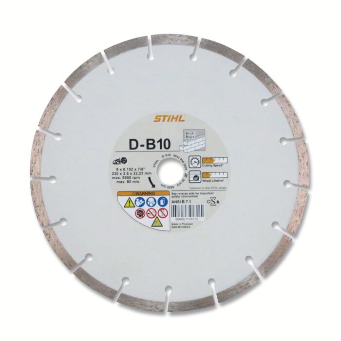 STIHL D-B10 Diamond Cutting Wheel - 16 in.