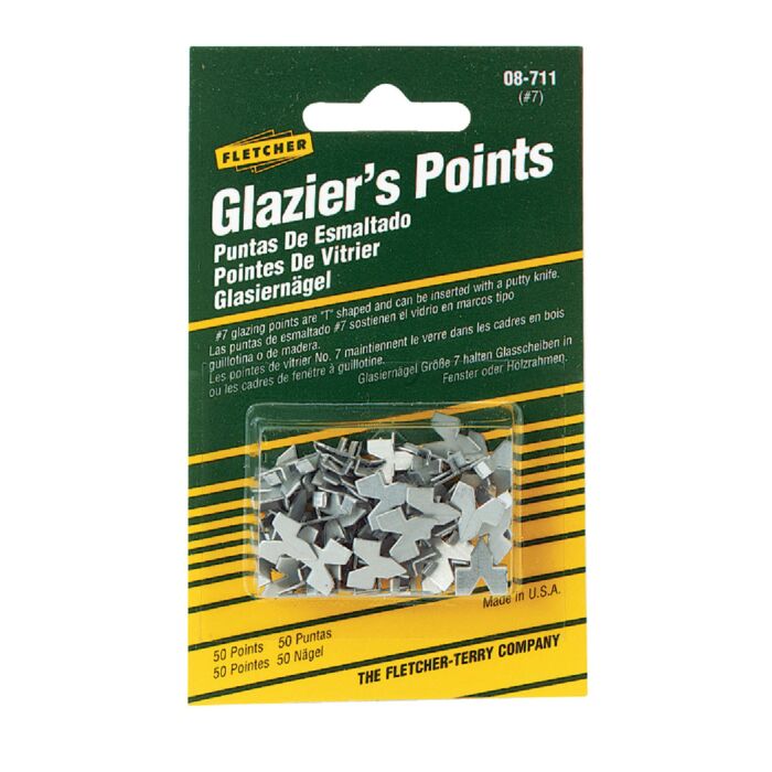 Fletcher Terry Glazier Push Points (50pc)