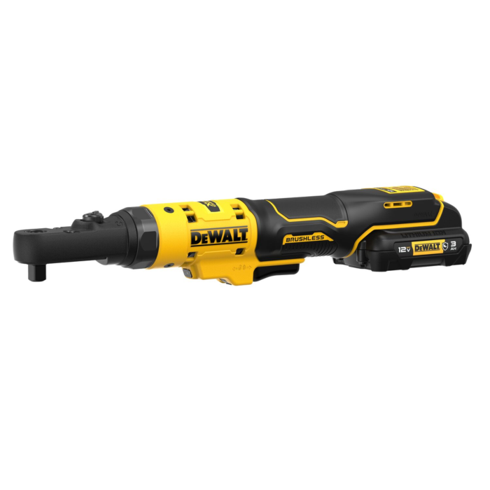 DEWALT XTREME 12V MAX* Brushless Cordless 3/8" and 1/4" Sealed Head Ratchet Kit