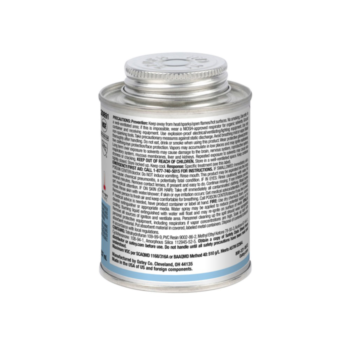 OATEY Oatey® 8 oz. PVC Rain-R-Shine® Blue Cement