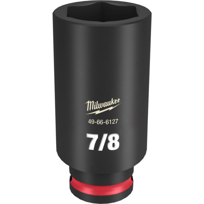 Milwaukee SHOCKWAVE™ Impact Duty 3/8" Drive 7/8" Deep 6 Point Socket