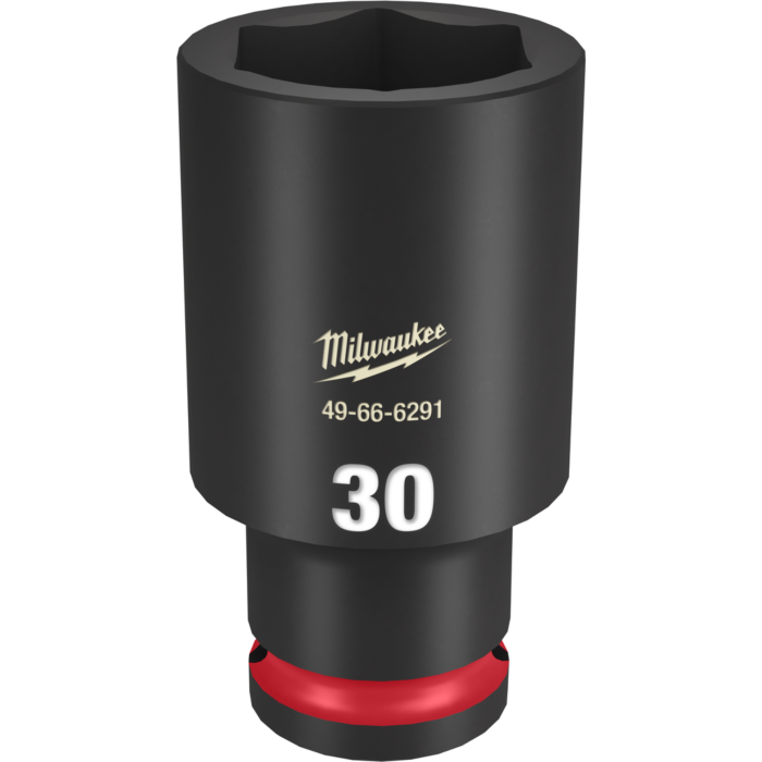 Milwaukee SHOCKWAVE™ Impact Duty 1/2" Drive 30MM Deep 6 Point Socket