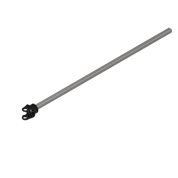 Weasler 6 series yoke and shaft, 3/4 x 7/8 rectangle