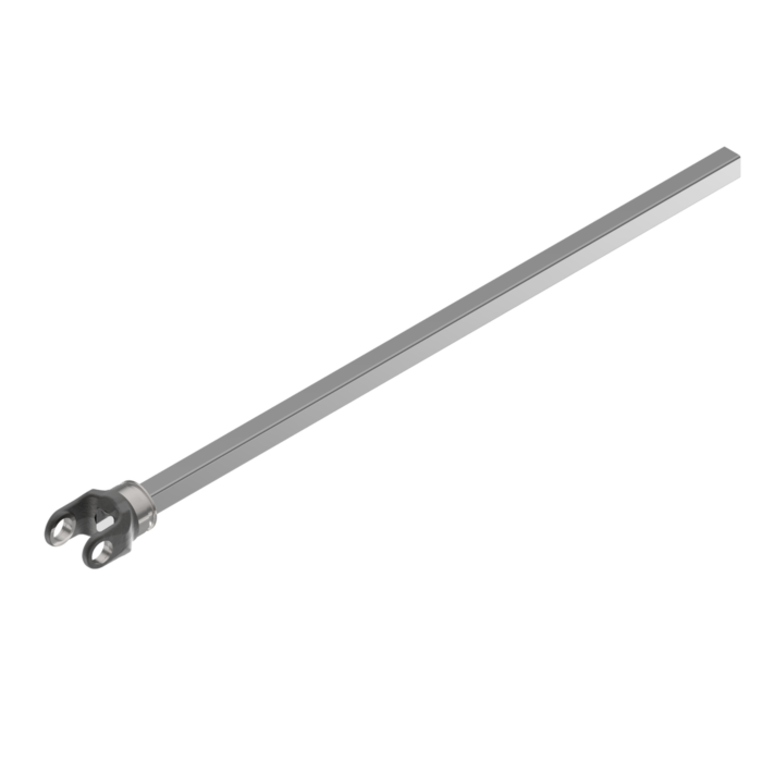 Weasler 12 series yoke and shaft, 1 x 1 1/8 rectangle