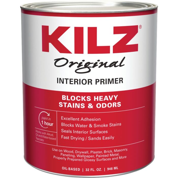 KILZ Original Primer Sealer Stainblocker - 1 Qt - White