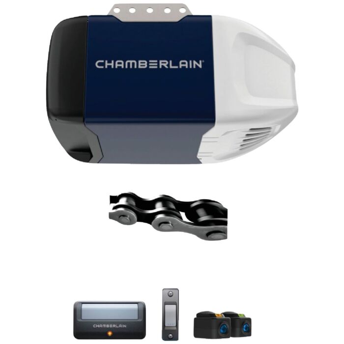 Chamberlain C2102 1/2 HP Durable Chain Drive Garage Door Opener