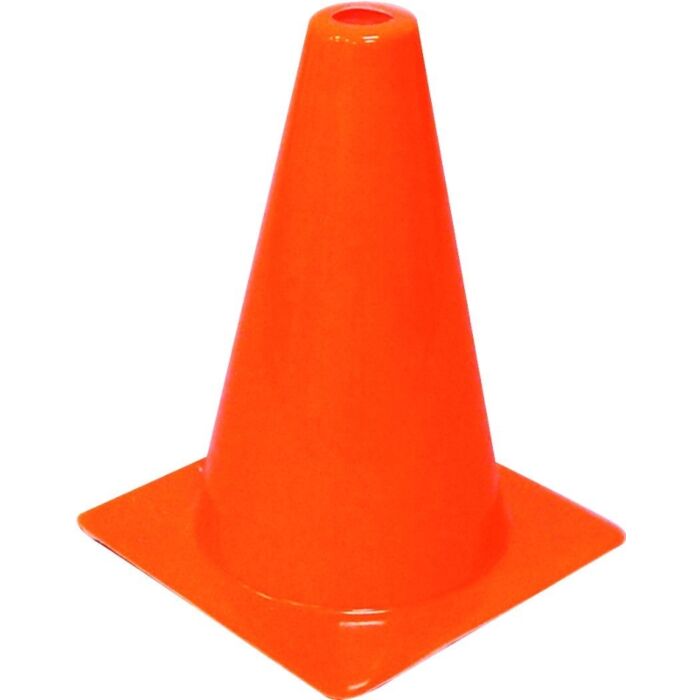 HY-KO Hy-Ko SC-12 Traffic Safety Cone, 12 in H Cone, Vinyl Cone, Fluorescent Orange Cone