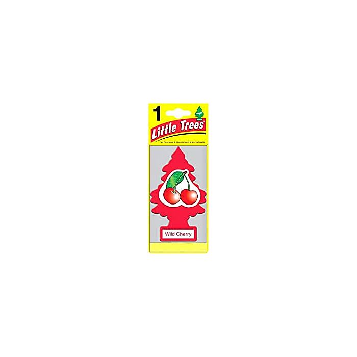 Little Trees Little Tree U1P-10311 Red Wild Cherry 6-8 Weeks Air Freshener