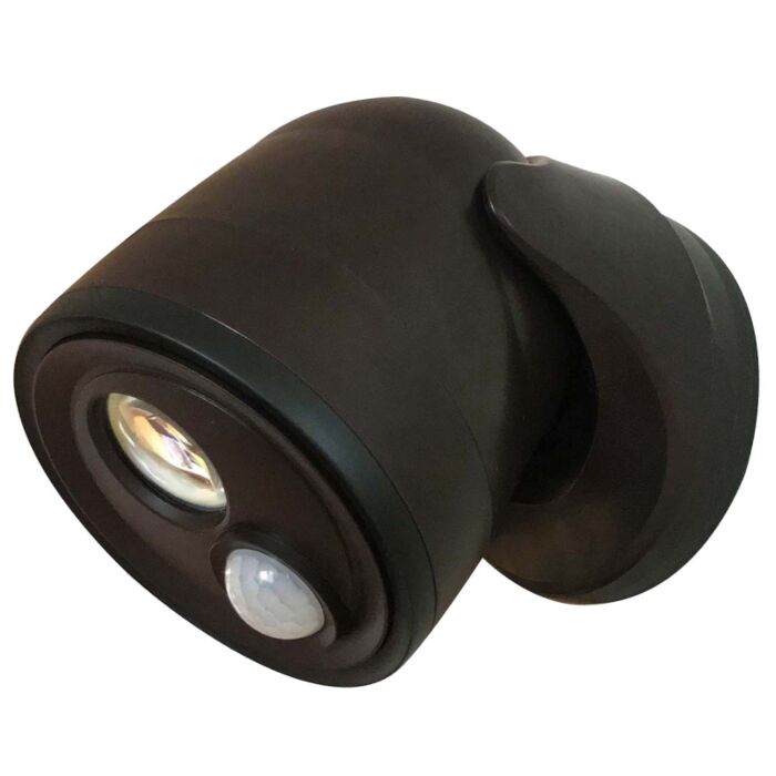 Fulcrum 33001-107 Security Light, LED Lamp, 400 Lumens, Bronze Fixture