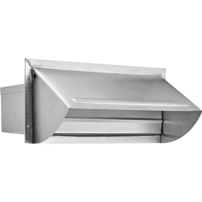Lambro Aluminum Wall Exhaust Vent - 3-1/4 in. x 10 in.