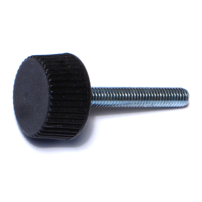 Knurld Knob Male, 6mm-1.0 x 40mm